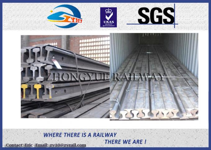 Pacote do trilho leve padrão chinês do zhongyue, trilhos do guindaste